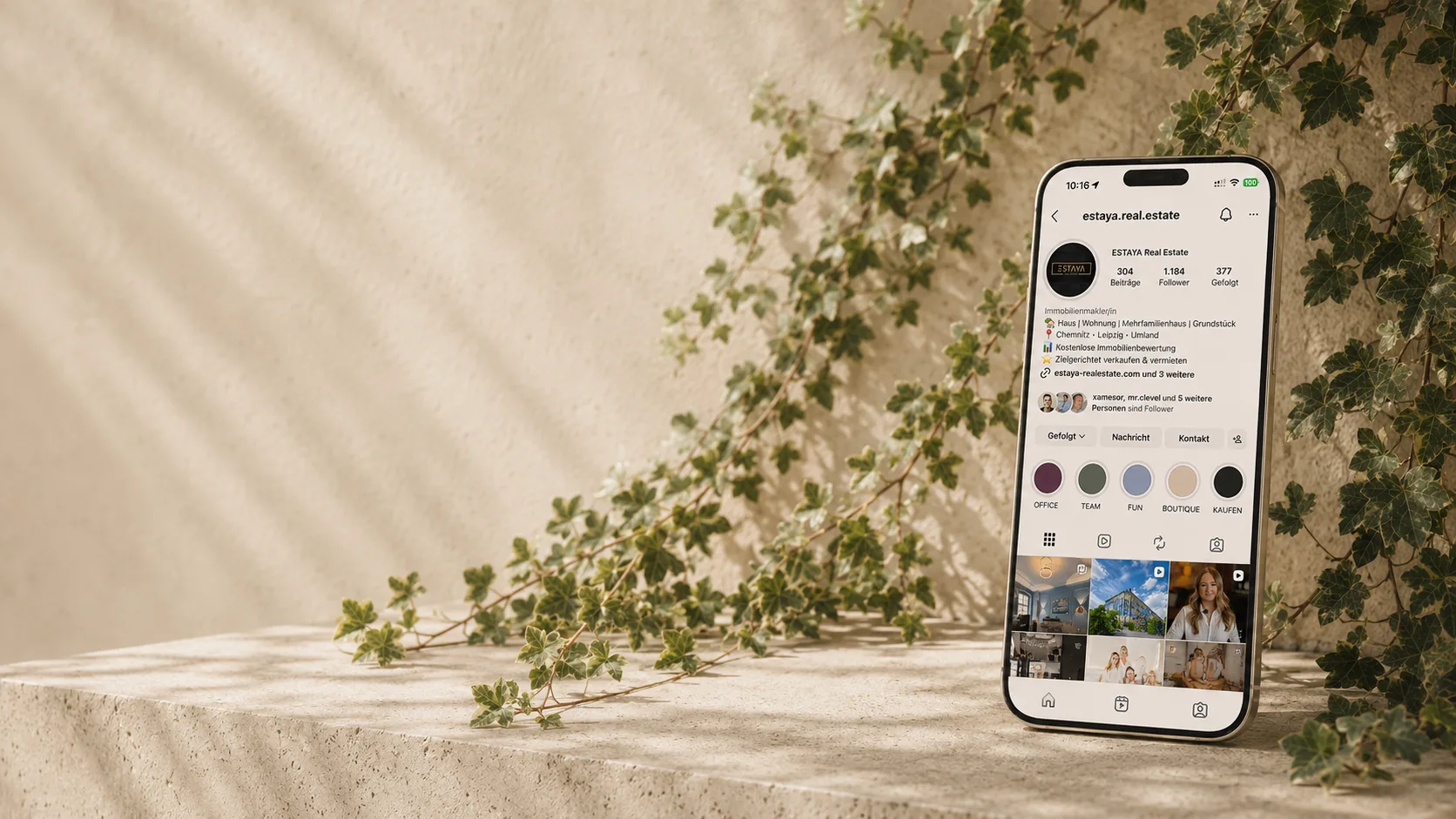 ivystudio. Social Content Produktion für Unternehmen in Chemnitz